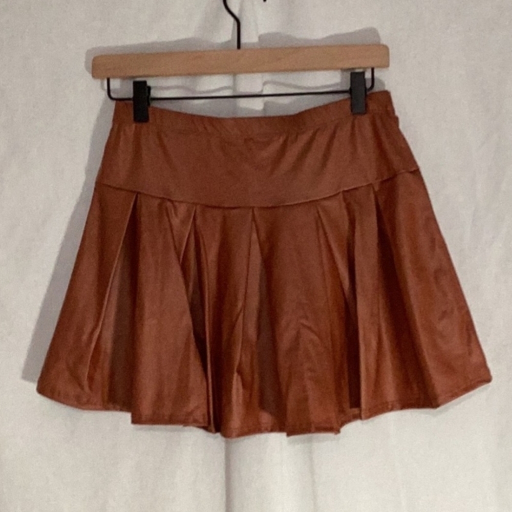 OFFLINE Chic Brown Skater Skirt size Xl
